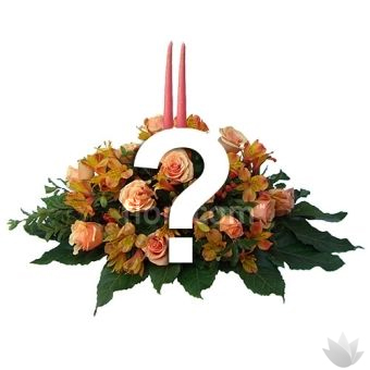 Centrotavola con candele